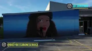 Jake Merten mural in Worcester MA #PowWowWorcester!