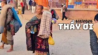 Hình ảnh Thầy MInh Tuệ mới nhất ngày 6/2/2026 tại Thủ Đô Kathmandu