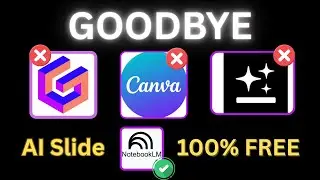 The Ultimate FREE AI Slide Generator That Beats Gamma AI & Canva | Presentation using AI tools