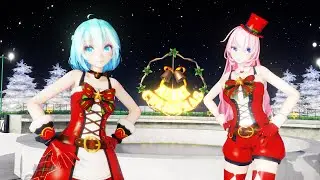 [MMD 4K] 19030 TDA Christmas Santy Miku Luka Last Christmas  Ver.Cascad [DL][RAY MMD 1.5.2]