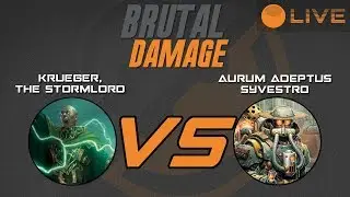 Brutal Damage Weekly Warmahordes - Krueger2 vs Syvestro