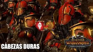 CABEZAS DURAS ENANOS DEL CAOS VS OGROS EARLY ACCESS TOTAL WAR WARHAMMER 3 #593 BATALLA