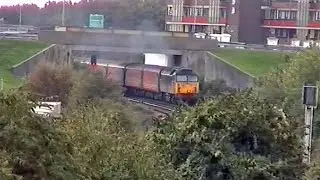 Class 47 47709 | Hilsea + Farlington Junction | 13th October 2000