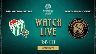Qualification Rounds | Bursaspor Basketbol v Lowen Braunschweig | Full Basketball Game | BCL 2025-26