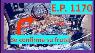 ONE PIECE EPISODIO 1170/ RESUMEN Y TEORIAS/ CONFIRMACION DE LA FRUTA DEL DIABLO DE LOKI