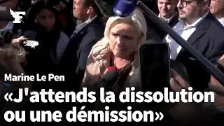 Lecornu: pour Marine Le Pen, une dissolution est &laquo;in&eacute;vitable&raquo;