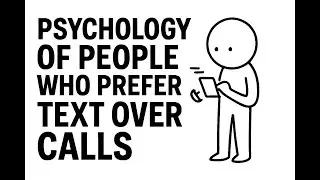 hy You Prefer Text Over Calls &mdash; Psychology Explained!