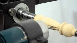 Wood Lathe Fluting Process
