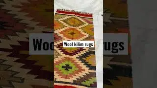 Indian handmade rugs, kilim rugs, wool kilim rugs, #kilim #kilimrug #rugs #woolrug #rugscare #carpet