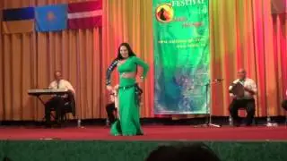 Ангелина Судакова. Cairo mirage 2015. Баляди импровизация.