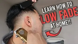How to LOW FADE your own hair WITHOUT 0.5 guard & 1.5 guard. | A guide to a perfect self-cut 2022.