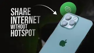 How to Share Internet from iPhone without Hotspot (tutorial)