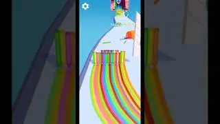 Pencil Rush Max Level New Update🌈😜 Gameplay #short