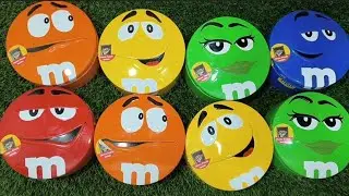 Satisfying Video | Top Unpacking Funny Containers with Radiant Skittles and Tasty M&M'S 8 Candy ASMR