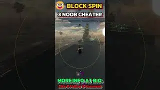 BlockSpin 3 NOOBS HACKER WANT ME 🤓#robloxscript #blockspin #robloxscript