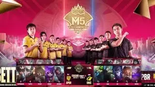 HIGHLIGHT GRAND FINAL | ONIC VS APBREN | MATCH 6 | M5 WORLD CHAMPIONSHIP#m5mlbb #mobilelegends
