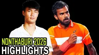 Sumit Nagal vs Wishaya Trongcharoenchaikul Round 1 || Nonthaburi (2) 2026