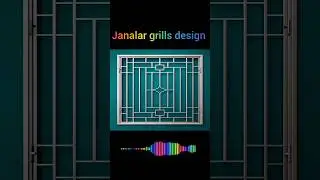 Unique Window Grill Design Idea