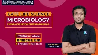 GATE 2018 PAPER DISCUSSION | MICROBIOLOGY