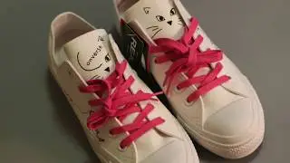 White Atelier by Converse/ Harajuku Tokyo/ DIY your own white converse