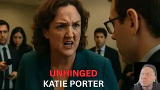 Katie Porter THREATENS CBS Reporter and Screams at Staff-Unfit for CA Governor?