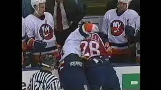Gino Odjick vs Peter Worrell