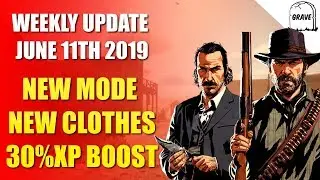 30% xp Boost, New Clothes And A New Mode Red Dead Online Weekly Update