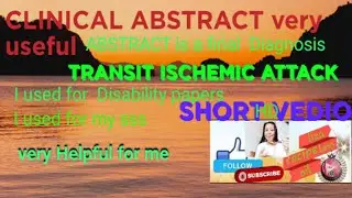 CLINICAL ABSTRACT Will be use  to SSS and other benefits #SHORT