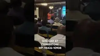 Seminar at Coimbatore|#optiontrickytrade #optionstrading #option #impliedvolatility