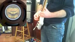 Greenback vs G12C speaker (Princeton Reverb)