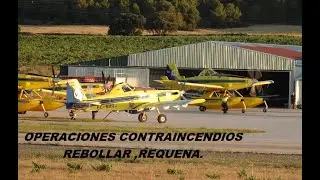 OPERACIONES CONTRAINCENDIOS EN EL REBOLLAR