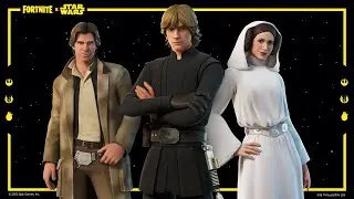 Luke Skywalker, Han Solo &eacute;s Leia Organa meg&eacute;rkezet a Shopba