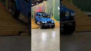 Jeep Rubicon Takes on the Stairs Detroit Auto Show 2026 Adventure!