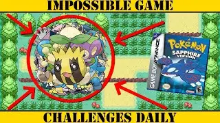 Can You Beat Pokemon Ruby With Only SUNKERN?