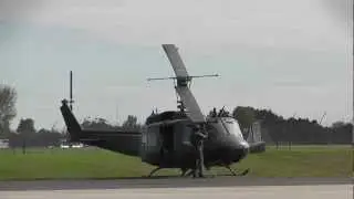 RNZAF BELL UH-1H HUEY START- HOVER - DEPART