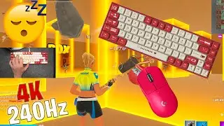 Ajazz AK680 ASMR 😴 Box Fight Gameplay 📦  Satisfying Keyboard Fortnite 4K 240 FPS 🏆