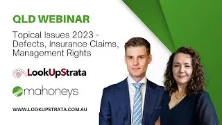 QLD: Topical Strata Issues in 2023 - Defects, Insurance Claims, Management Rights | LOOKUPSTRATA