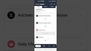 ARI wallet daily #Task New Member Dawanlod Ari Wellat #Referral code// 67c153fe8d51d