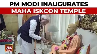 LIVE: PM Modi Inaugurates Temple Of ISKCON In Navi Mumbai | PM Modi speech | India Today
