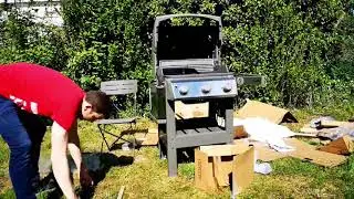 Barbecue/plancha WEBER Spirit 2 montage timelapse