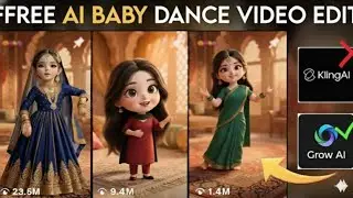 Baby AI Dance Video Kaise Banaye 🤖💃 | Photo Se Dancing Baby AI Video | Viral AI Trend 2026 #ai 