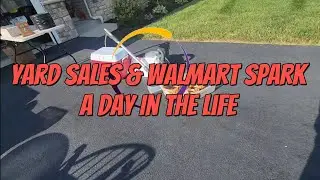 Yard Sales For eBay & Walmart Spark - Gig Work A Day In The Life