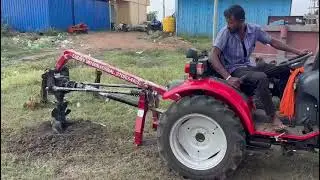 mini tractor post hole digger mfg amar industries 7534974125//9719654125 Massey Ferguson mini T
