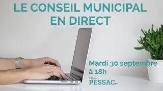Conseil municipal du 30 septembre 2025