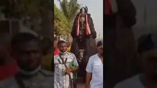 Ajofia Nnewi performing with Flavour #harvestfestival #igbokwenu