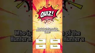Fun Anime Quiz! Test Your Knowledge with ach quiz. part #1