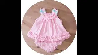 Baby girl summer dresses design|beautiful & Stylish design new design 2025#babydressideas#trending 
