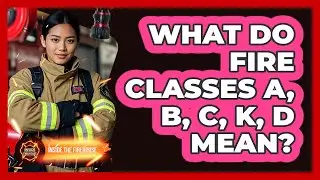 What Do Fire Classes A, B, C, K, D Mean?