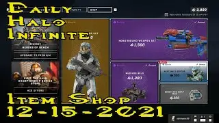 Quick Daily Halo Infinite Item Shop | 12-15-21 | *New* HAZOP ARMOR SET | NEPTUNE'S DEPTHS BACK AGAIN