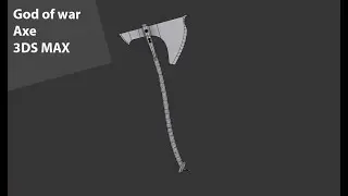 Modeling God of war Axe 3ds max tutorial final part